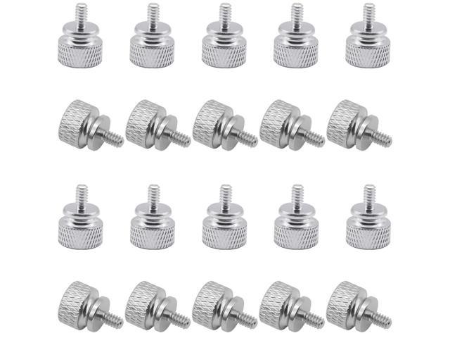 4PCS M4 x 6mm Toolless Thumb Screw Stainless Steel In_XD 