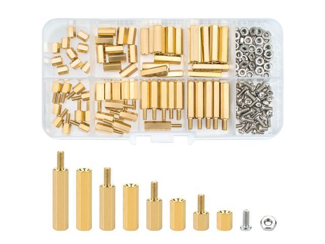 25 pcs M2 Female x M2 Female Brass Standoff Spacer 20mm 