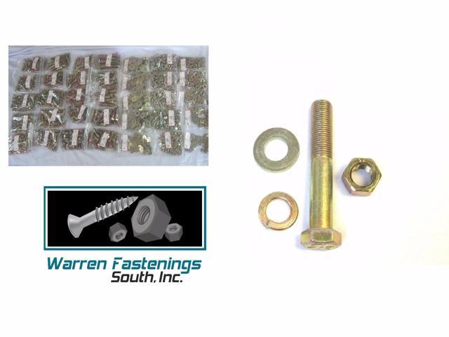 Nuts 6550PC Grade 8 Coarse Thread Bolt And Washer Assortment With Bolt Bin 