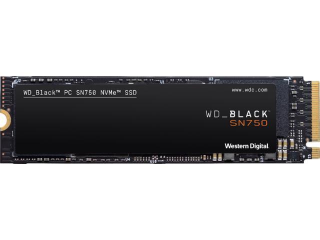 WD Black SN750 NVMe SSD 500GB Internal PCI Express 3.0 x4