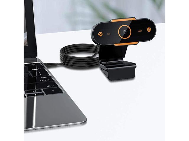 Eachbid 2K USB Webcam Full HD 1080P Web Camera with Microphone Auto Focus for Desktop Computer E-Learning Video Calling 720P
