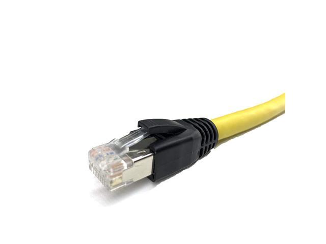 35'Ft 10G Cat6 Network Ethernet Modem SSTP Shielded Patch Cable Copper Stranded 
