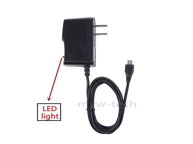 1A AC Adapter Wall Charger DC Power Supply Cord For Nook BNRZ100 BNRV500 eReader