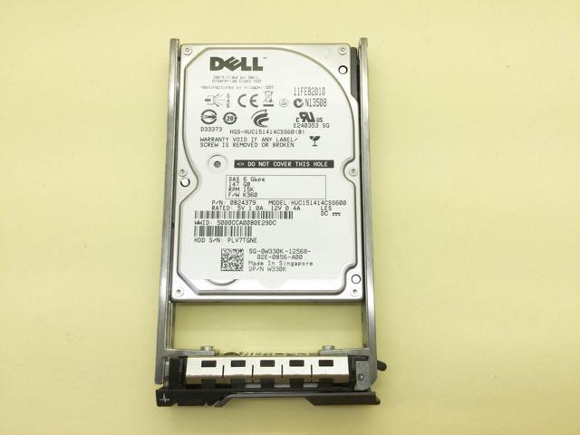 Dell 146GB 6G 15K 2.5" SAS W330K 0W330K HDD Hard Drive 