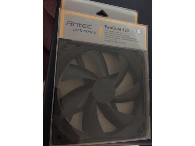 Antec 120mm Case Fan High Airflow 53 CFM @ 1000 RPM Single Lotus Series
