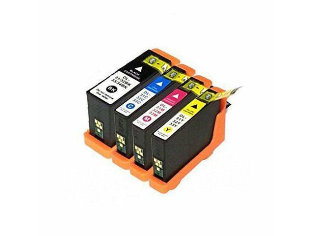 Compatible Dell Serie 31 32 33 34 High Yield Ink Cartridges For Dell V525 V725w