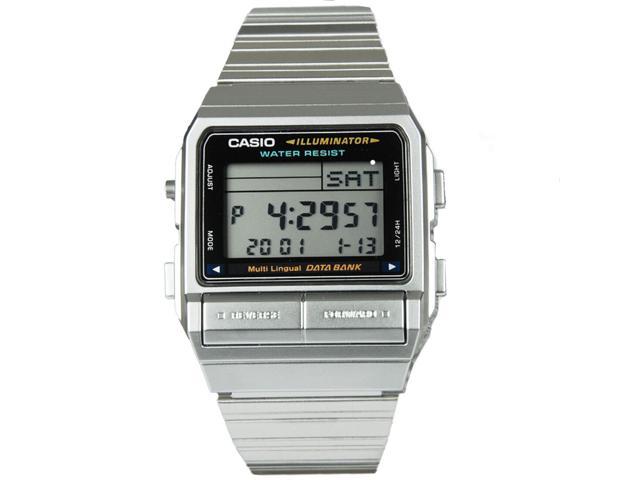 casio databank silver