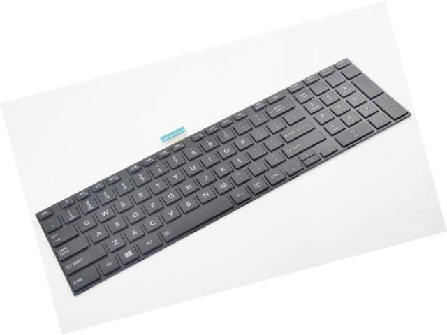 Eathtek Replacement Keyboard with Matte keys Glossy Frame for Toshiba Satelli...