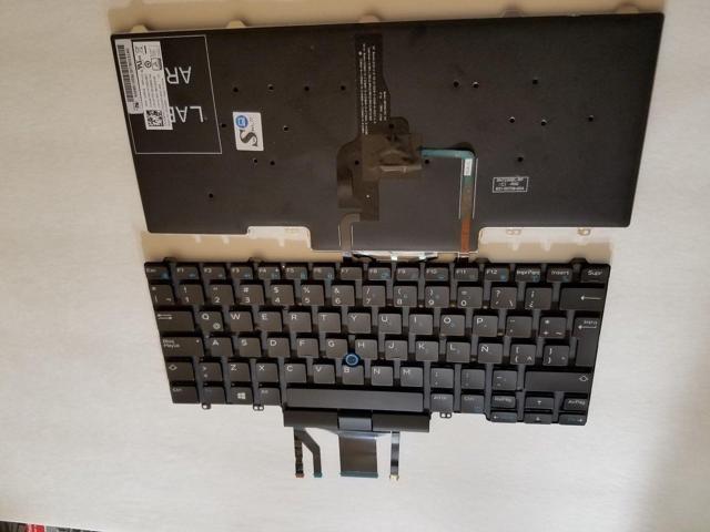 New G30v9 Dell Latitude 7490 5490 5491 Keyboard Backlit Pointer Latin Spanish Newegg Com