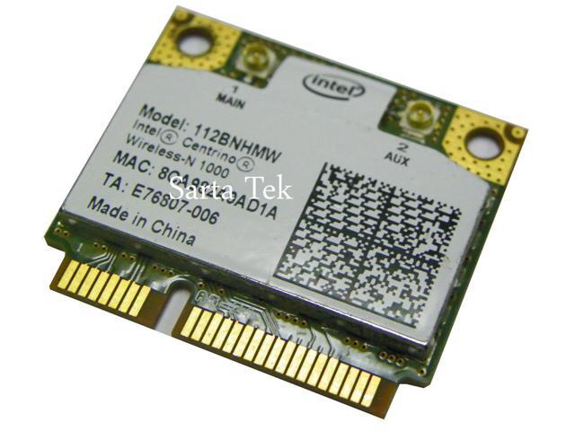 New Oem Intel Centrino Wireless-N 1000 (112Bnhmw) 802.11B/G/N Pcie Half ...
