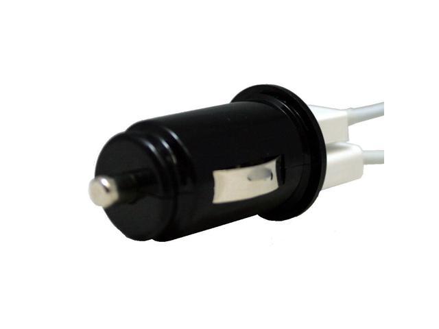 Hot Mini Bullet Dual USB 2-Port Car Charger Adaptor for iPhone 3G 4 S 4G 5 