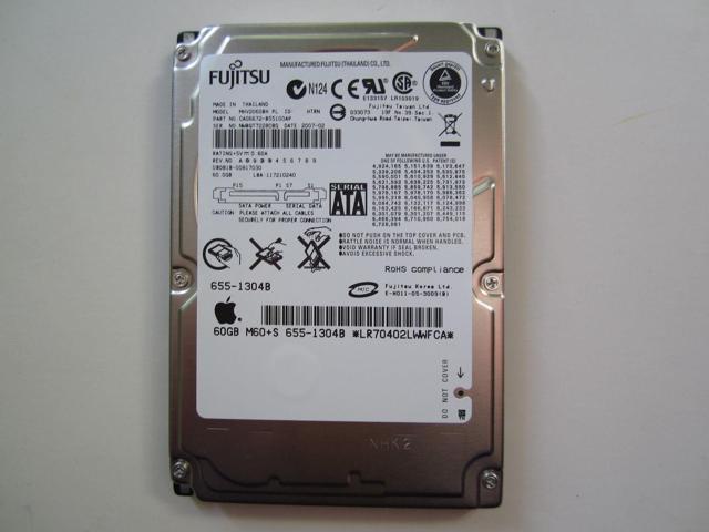 NEW Sealed MHV2060BH PL 60GB Fujitsu 2.5" Hard Drive CA06672-B55100AP
