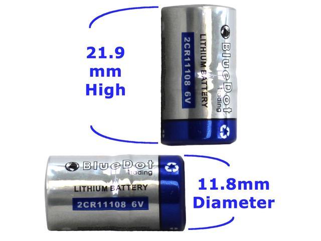 BlueDot Trading 2CR1/3N Lithium Cell Battery 5 Count 
