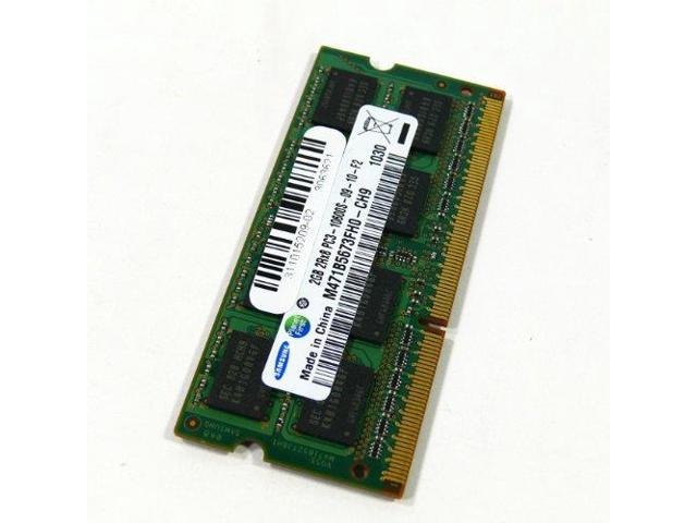 2GB DDR3 SODIMM PC-10600 1333MHz 256M X 64 Samsung Chip CL9