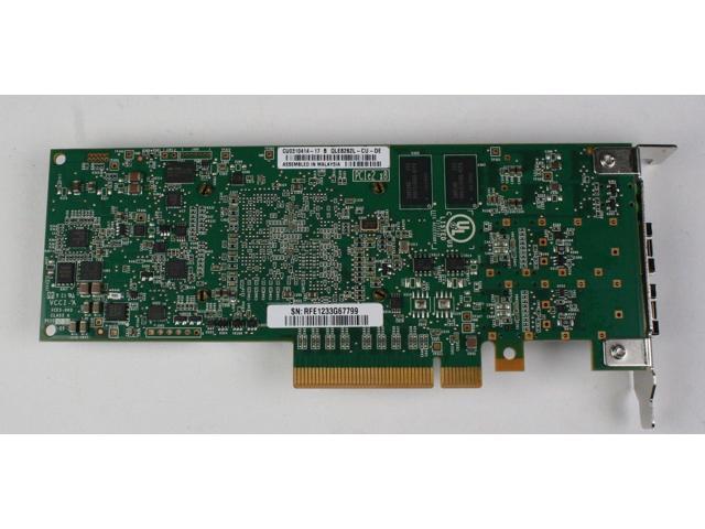 Dell QLogic QLE8262L dual port 10Gbps PCIe converged network adapter PW4FJ
