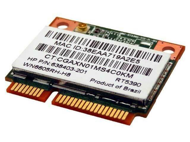 HP 802.11bgn RT5390 HalfMini WiFi PCIe Card WN6605RH-H8 WN6605RH V01 WLan NEW Bu