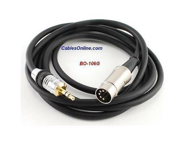 6ft iPod//MP3//PC to BO BO-106G Quad Audio Cable Naim