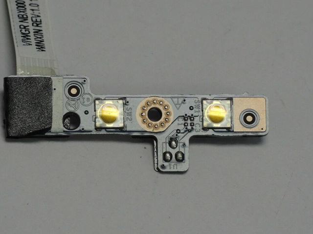 14951-1 HP POWER BUTTON BOARD W// CABLE PAVILION 13-S 13-S120NR 809830-001