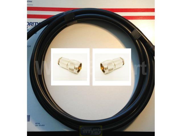 TIMES® 20' LMR600UF Antenna Jumper Patch Coax Cable PL-259 Conectr CB HAM RF GPS 