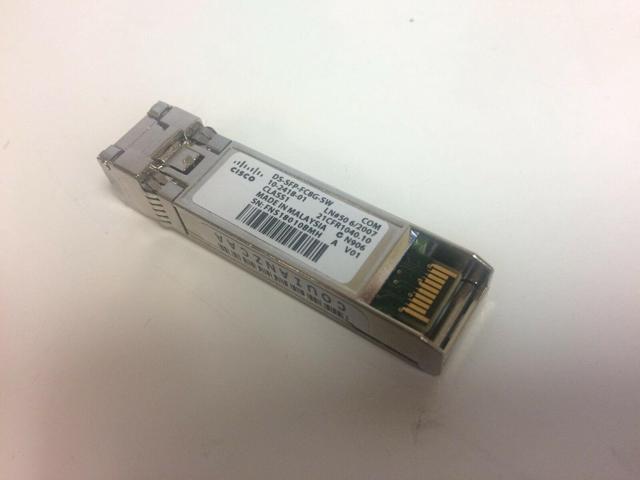 Lot of 10 Cisco DS-SFP-FC4G-SW 4Gbps SFP 850nm Transceiver Modules 10-2195-01