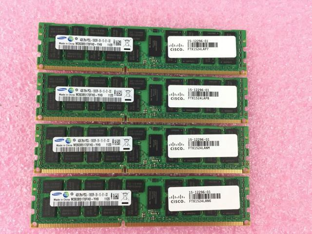 16GB 2x8GB 2RX4 PC3L-10600R 1.35V ECC Registered Memory For HP Workstation Z800 