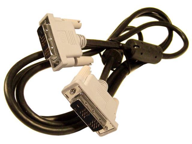 New Dell Male to Male 5ft 18 Pin M M DVI D Black Cable NEW 453030300660R 