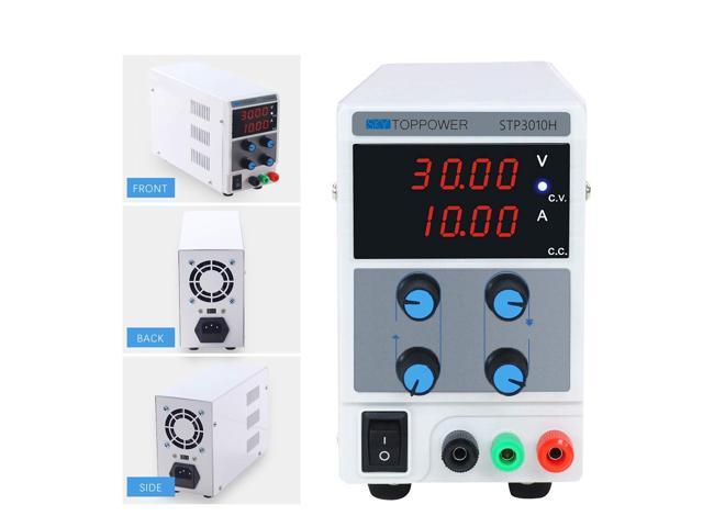 SKYTOPPOWER Adjustable 0-30V/60V 0-3A/5A/10A Variable Regulated DC Power Supply 