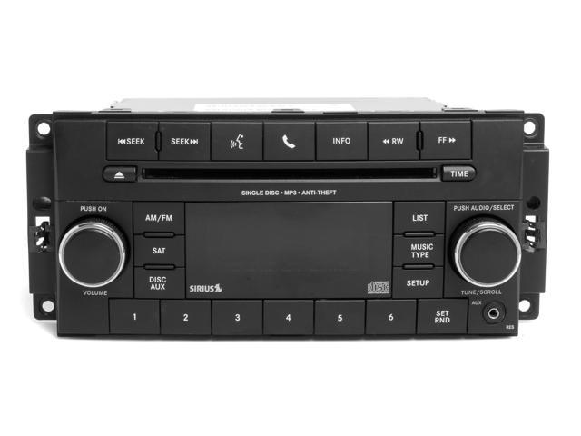 Refurbished: 2013-2017 Chrysler Dodge Jeep AM FM XM Radio MP3 CD Player ...