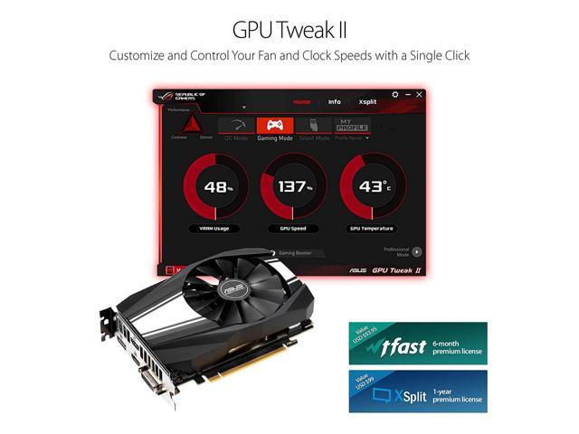 ASUS GeForce RTX 2060 Phoenix 6GB PH-RTX2060-6G Video Graphic Card GPU GPUs / Video Graphics Cards - Newegg.com
