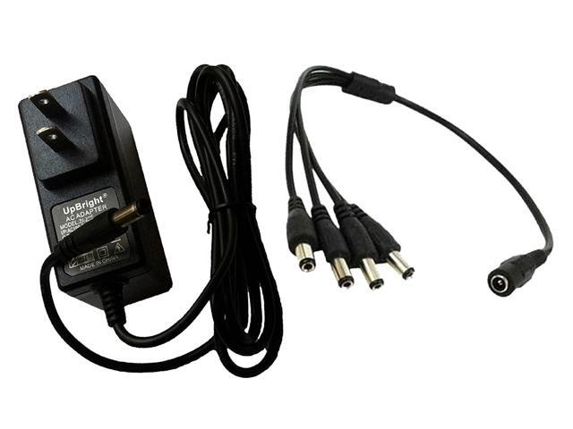 UPBRIGHT New Global 12V AC//DC Adapter Replacement for Wanscam HW0034 HW0033 HW0028 HW0025 HW0023 HW0022 P2P Outdoor IP Network Camera 12VDC Power Supply Cord Wall Home Battery Charger Mains PSU