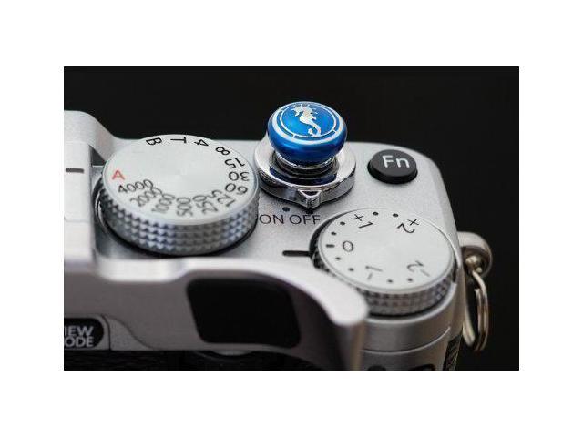 Lensmate Seahorse Soft Release Button Blue Fits Any Standard Threaded Release Fujifilm X T3 X X E2s X E2 X T2 X Pro2 X T X T10 X100f X100t X100s Newegg Com