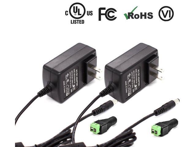 DC 12V 3000mA Power Adapter UL Listed for CCTV Camera
