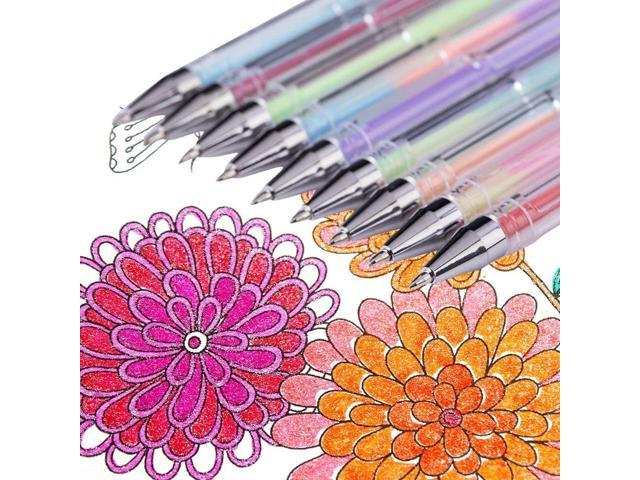 Reaeon 200 Gel Pens Coloring Set 100 Gel Pen plus Refills for Adults Coloring... 