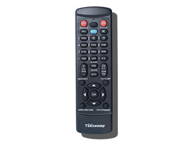 Panasonic PT-AX200U TeKswamp Video Projector Remote Control 