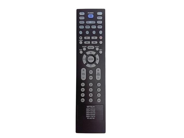 sub for 290P137030   WD60638  WD65638 Mitsubishi  290P187010 TV Remote control 