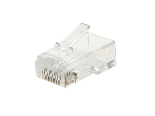 Screened CAT5e RJ45 Network Connector Pack of 10 Ethernet LAN Cable End Plug 