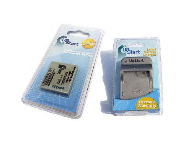 Replacement for Konica Minolta Maxxum 7D Battery and Charger 1600mAh 7.4V Lithium-Ion Compatible with Konica Minolta NP-400 Digital Camera Batteries and Chargers