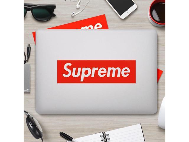 Supreme Sticker On Macbook Keyboard - Just Me And Supreme