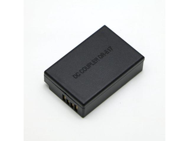 EOS M5 with DC Coupler DR-E17 Glorich ACK-E17 Replacement AC Power Adapter Kit for Canon EOS M3 EOS M6 Mirrorless Digital Cameras