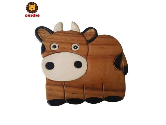 100 Pure Handmade Thai Children Stools Chair Set Kids Gifts Cow Newegg Com