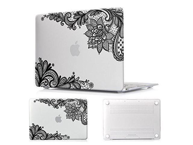 Matte Flower Design Print Hard Case Cover for Macbook Air 13 A1369 A1466