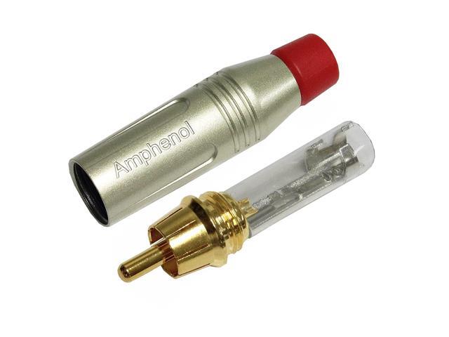 Gold Plated RCA Connectors Worlds Best Cables 5 Foot High-Definition Audio Interconnect Cable Pair Custom Made Using Mogami 2964 Wire and Amphenol ACPL Black Chrome Body