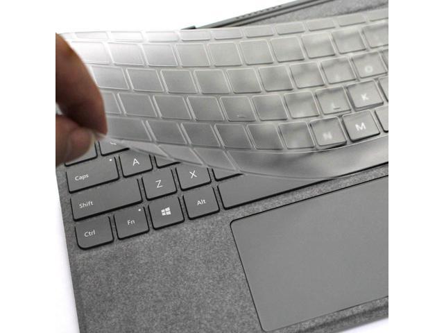 Ultra Thin Transparent Microsoft Surface Go Keyboard Cover Clear