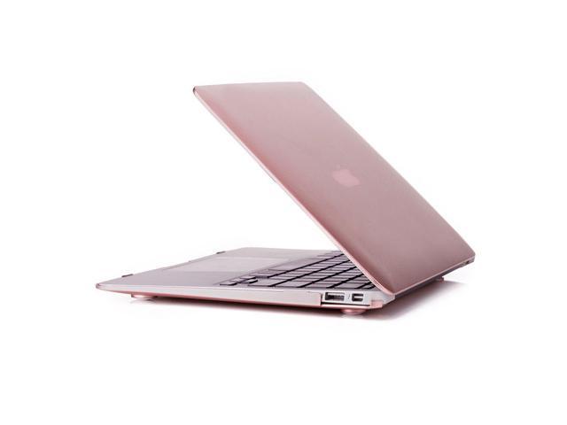 Ruban Plastic Hard Case Cover For Macbook Air 13 Inch Models A1369 And A1466 Rose Gold Newegg Com