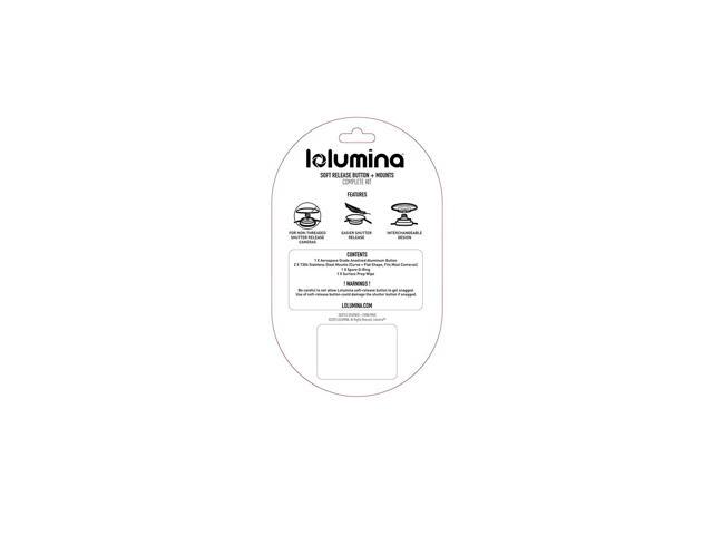 Lolumina 10MM Diameter Silver Mini MK.II Soft-Release Button Complete Kit for Fujifilm X-T1 Sony A7