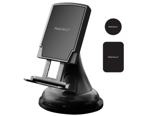 Adjustable Suction Cup Window Phone Mount Holder for iPhone XS XS Max XR X 8 8 Plus 7 7 MGRIP S7 Edge Note 5 Nexus 6 Pixel LG Macally Windshield Phone Mount 6s 6 SE Samsung Galaxy S9 S9 S8 S8