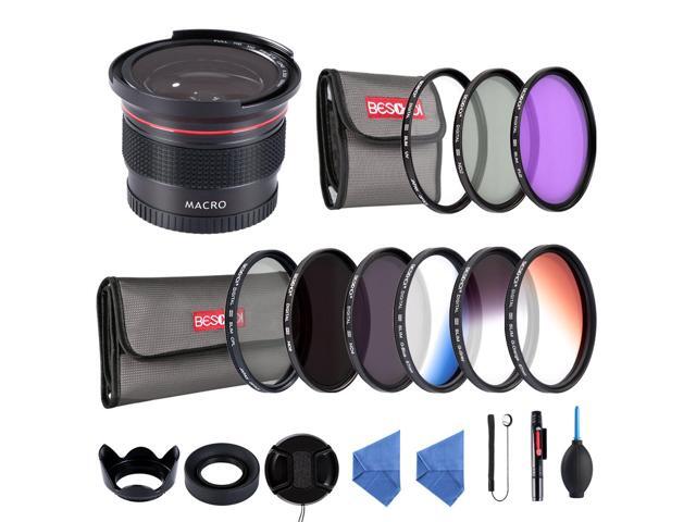FLD Fluorescent Natural Light Color Correction Filter for Canon EF-S 18-55mm f//3.5-5.6 IS Lens