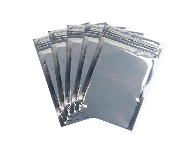 Hrx Package 100pcs Premium Anti Static Resealable Bags 5 9 X7 Plastic Free Bag For Motherboard Ssd Hdd Computer Electronic Components