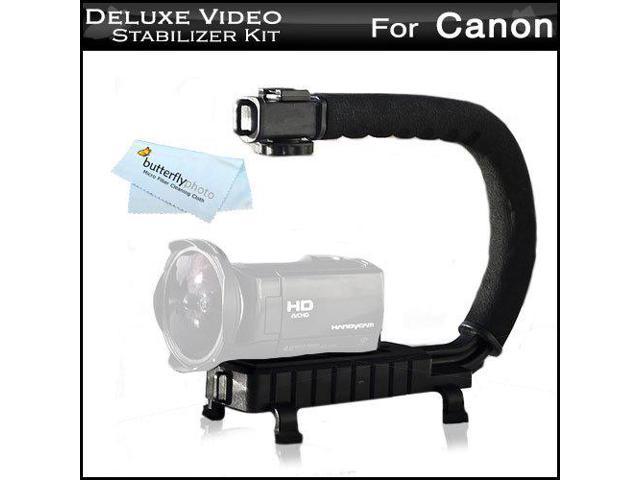 Butterfly Professional Camera Camcorder Action Stabilizing Handle For Canon Vixia Hf R700 Hf R72 Hf R70 Canon Vixia Hf R800 A Kit Hf R Hf R80 Hf G40 Hf G30 Hf G Hd
