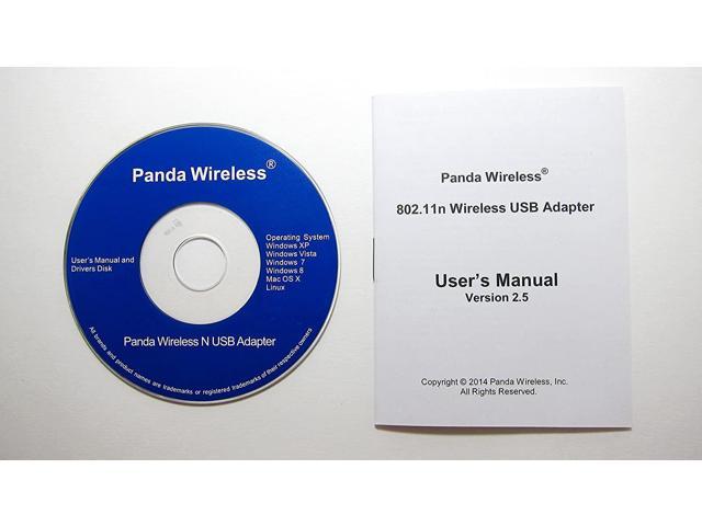 panda wireless pau05 pc software